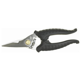 OTC 4818 Multi-Purpose Scissors, Hardened Stainless Steel Blades, Cuts Hose, Wire, Cable, Wood Dowels