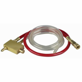 Bosch 518530 Fuel Injection Gauge Hose Assembly with Relief Valve, for OTC 6550 6551 6552 Test Kits