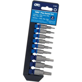 OTC 6180 Torx Plus Bit Socket Set, 9-Piece, 1/4" and 3/8" Drive