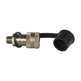OTC 9796 3/8" Ram Half Coupler with Dust Cap, Precision-Built High-Pressure Design
