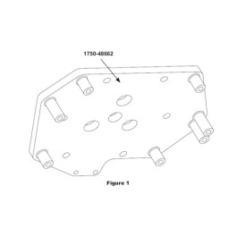 OTC 1750-48662 Mack / Volvo D13 Engine Adapter Plate Kit, For 1750 and 1750