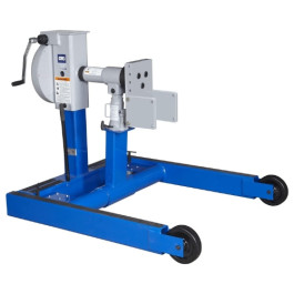 OTC 1750A Revolver Diesel Engine Stand, 6,000-lb Capacity, Universal Adapter Assembly