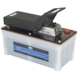 OTC 4020 Air Hydraulic Pump, 10,000 PSI, 98 cu. in. Oil Capacity, Foot Control, 3/8" NPTF Oil Port