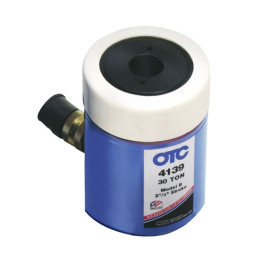 OTC 4139 30 Ton Spring-Return Hollow Center Hydraulic Ram, Single-Acting, 2