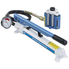 OTC 4180 Power TwinRam and Pump Set, 17-1/2 Ton, 2 Inch Stroke