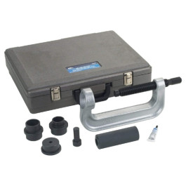 OTC 4295 Wheel Stud Service Kit, Steel & Hardened Adapters, C-Frame Removal/Installation Tool
