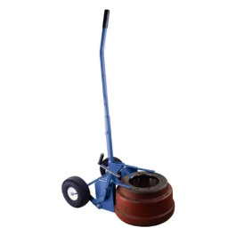 OTC 5017A Heavy Duty Brake Drum Dolly for Class 7 and 8 Trucks and Trailers, Steel Construction
