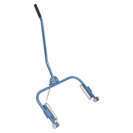 OTC 5096A Easy Lever Wheel Dolly, Steel Tubular Construction, 36-48 Inch Wheel Compatibility
