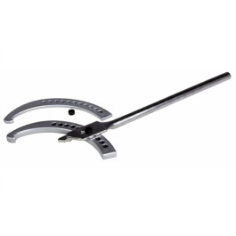 OTC 7308 Adjustable Hook Spanner Wrench, 4-3/4 Inch to 12-3/4 Inch Outside