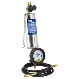 OTC 7448A Fuel Injection Cleaner Canister, 22 Ounce Stainless Steel Direct Rail Cleaning Unit