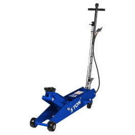 OTC HDJ5P Five Ton Air-Hydraulic Service Jack with Locking Handle, 5-7/8 to 22 Inch Lifting Range