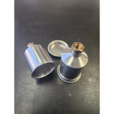 Motor Guard OP3002 Replacement Cup 3781, Aluminum Pot 9.5x1 Touch Up Gun