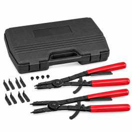 OTC 4513 Heavy Duty 2 Piece Internal and External Snap Ring Pliers Set, 16