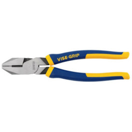 IRWIN 2078209 9.5" North American Lineman's Pliers with Wire Cutter