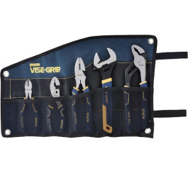 IRWIN 2078708 Vise-Grip ProPliers 5-Piece Plier Set with Storage Bag