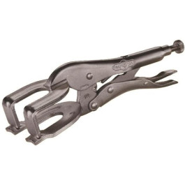 IRWIN 25ZR Locking Welding Clamp, 9", 2-3/4" Jaw Opening, U-Shaped Jaws