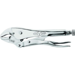 Irwin 502L3 Vise-Grip Original Locking Pliers with Wire Cutter, Curved Jaw, 10 Inch, 1-7/8 Inch Jaw Capacity, Silver