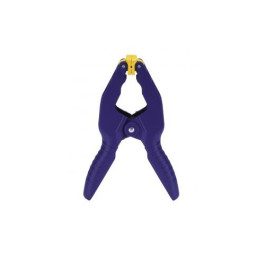 IRWIN 58100 1" Quick-Grip Spring Clamp, High-Tech Resin, Non-Marring Pads