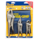 IRWIN 73 Vise-Grip Locking Plier Set, 10WR, 6LN, 5CR, 3-Pieces