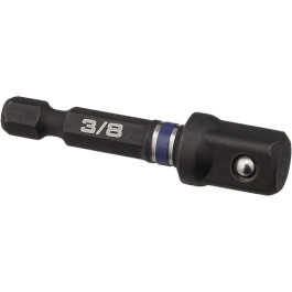 IRWIN Hanson IWAF36238 Impact Performance Series Socket Adapter, 3/8" Square Drive, 1/4" Hex Shank