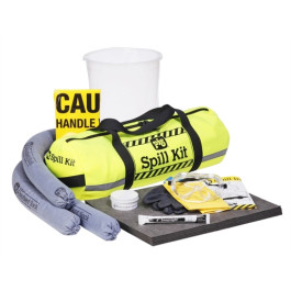 New Pig KIT626 PIG Truck Spill Kit in Duffel Bag, Hi-Viz Yellow, 3.8 Gallon
