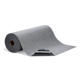 New Pig MAT32100G 32" x 100' Grippy Paint Booth Mat - Adhesive-Backed, Gray, Medium-Weight, Multi-Liquid Absorbent