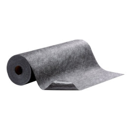 Pig MAT3223 Grippy 100' x 36" Gray Adhesive-Backed Medium-Weight Absorbent Mat Roll