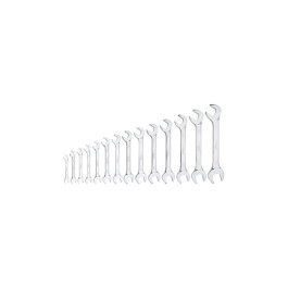 Platinum Tech 99400 SAE Double Open-End Angle Wrench Set, 3/8" to 1-1/4", 1