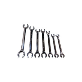 Platinum Tech 99710 Metric Flare Nut Wrench Set, 9 mm to 24 mm, 15 Degree O