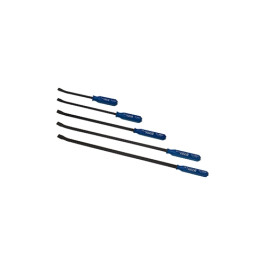 Platinum Tech 99905 Pry Bar Set, 12", 17", 25", 31" and 36", High-Strength