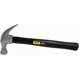 Proto 51-713 Wood 13 oz Curved Claw Hammer, Smooth Face, Hickory Handle