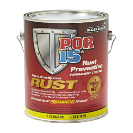 POR-15 45001 Rust Preventive Coating, Gloss Black, 1 Gallon