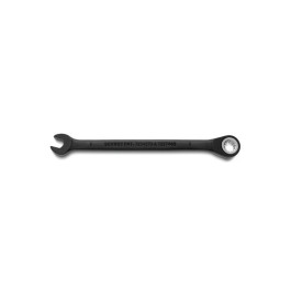 Stanley JSCVM07 Reversible Ratcheting Combination Spline Wrench, 7 mm, Black Chrome