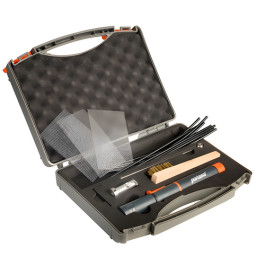 Portasol RPP-75 Plastic Welding Kit, Cordless Butane Powered, PE PS PP ABS Welding Rods, Reinforcement Grid