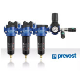Prevost MBCR203ES Paint Booth Microfilter with Carbon, 99.999% Filtration Efficiency