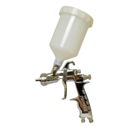 Pro-Tek 4000GH-14 HVLP Gravity Feed Paint Spray Gun, 1.4 mm Nozzle, 600 mL Nylon Cup