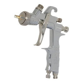 Pro-Tek 4010GH-13 HVLP Gravity Feed Paint Spray Gun, 1.3 mm Nozzle, 600 mL Aluminum Cup 8860