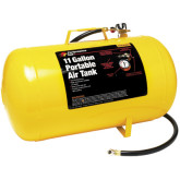 Performance Tool W10011 11 Gallon Portable Air Tank with Tire Air Chuck, Yellow