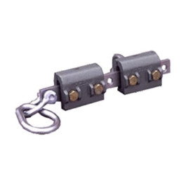 Mo-Clamp 4022 Frame Rack Dyna-Mo Bar #2, 5-Ton Capacity, 12.5" Length, Includes Jaws, Draw Bar, Side Pull Bracket, Shackle, and Oval Loop