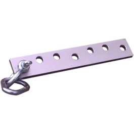 Mo-Clamp 4047 Draw Bar with Shackle and Oval Loop