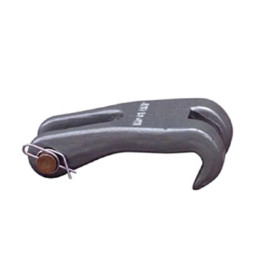 Mo-Clamp 4110 Hook Single Claw, 5" Length, Heat-Treated Steel, 6-Ton Capacity