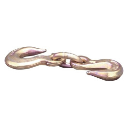 Mo-Clamp 4146 Double Grab Hook Assembly, Grab/Slip Combo 3/8", Heat Treated Steel, 7-Ton Capacity