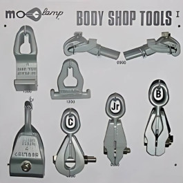 Mo-Clamp 5010 Number 1 Tool Board with Tools, Heat-Treated Steel, 2' x 2', 8-Piece Set
