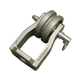 Mo-Clamp 5818 3" Down Pulley Assembly, Tru-Tuff Steel Alloy, Interchangeable Adapter