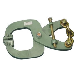 Mo-Clamp 5852 Large Tong Type Clamp, Heat-Treated Steel Alloy, 5-Ton Capacity
