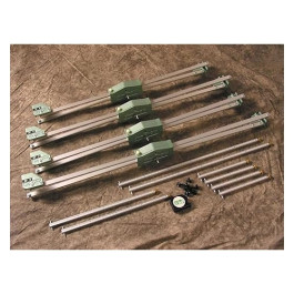 Mo-Clamp 7200 Deluxe Centerline Gauge with 8", 16", and 24" Vertical Scales, Lightweight Cast Aluminum Construction