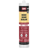 SEM 29382 Beige Seam Sealer and Plastic Tip 10.1 oz Tube