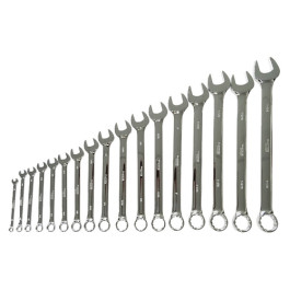 Platinum Tech 99550 Professional SAE Long Pattern Combination Wrench Set, 1
