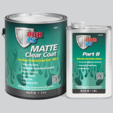 POR-15 44901 Matte Clear Coat, 1 Gallon, Waterborne Polyurethane, Low Sheen, Scuff Resistant