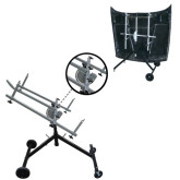 Pro-Tek BP-001 Universal Bodyshop Rack, Supports Doors, Tailgates, Hoods, 180° Rotation, Locking Wheels